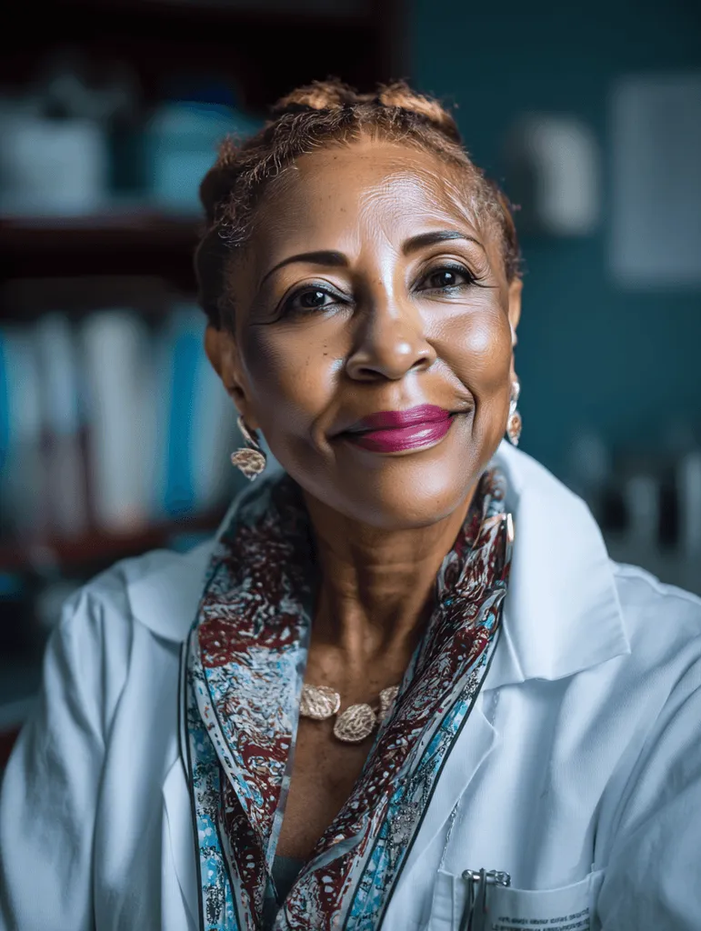 Dr. Aris Brown, the passionate CEO of a medical education startup.
