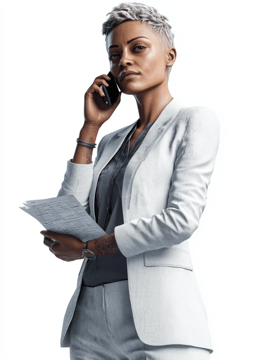 Skye Calloway, the Director of Design, prepares for a needs analysis.