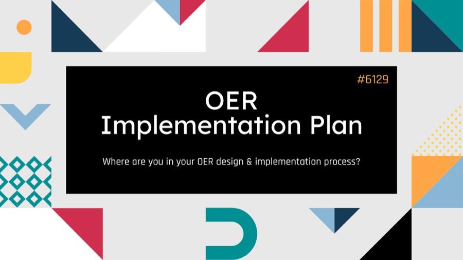 OER Implementation Plan